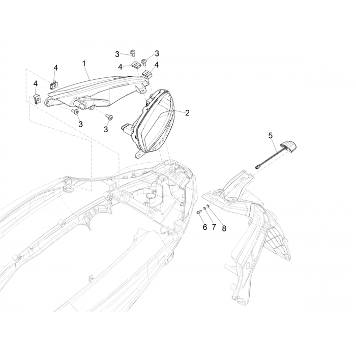 Achterlichten - Knipperlichten