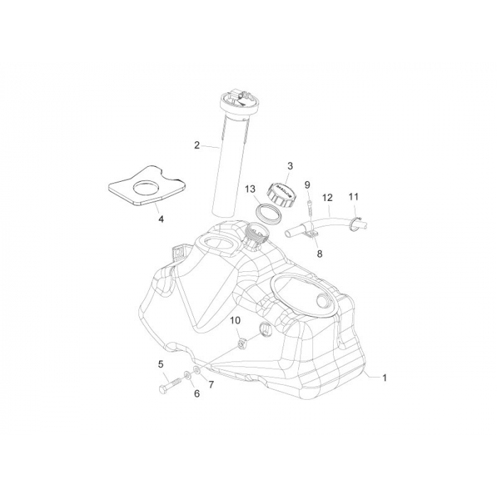 Brandstoftank