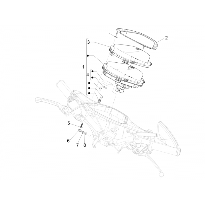Cockpit instrumenten - Cruscotto