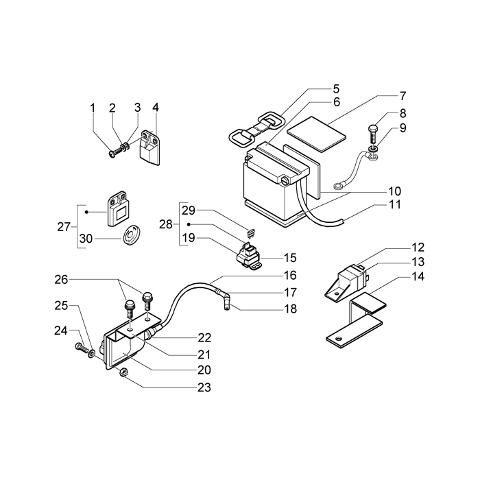 Elektrische apparaten-Batterij