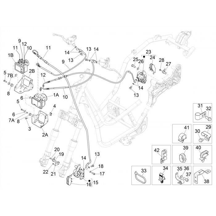 Remlangen - Remklauwen (ABS)
