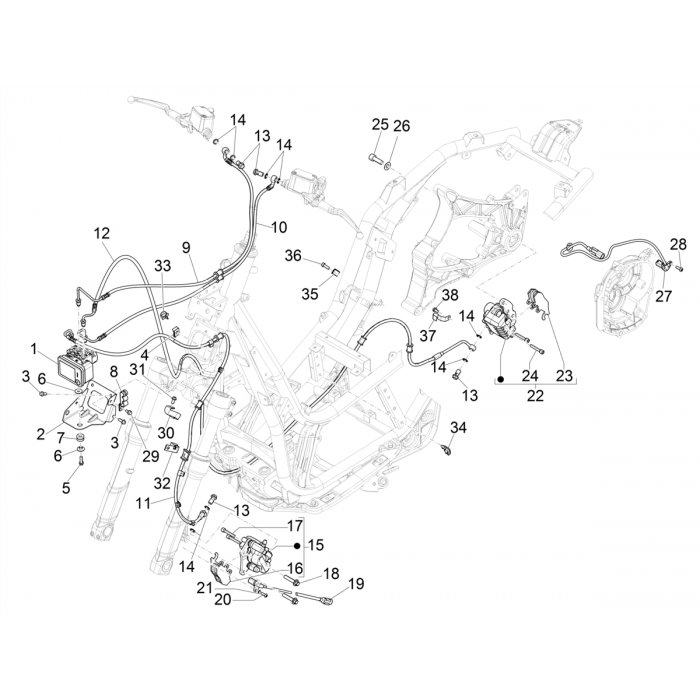 Remlangen - Remklauwen (ABS)