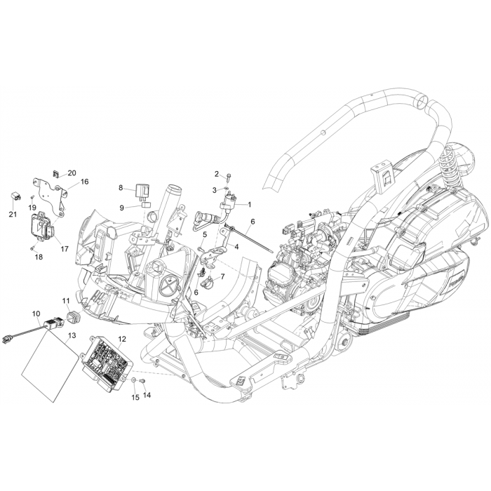 Spanningsregelaar - Elektronische regeleenheid - Bobine