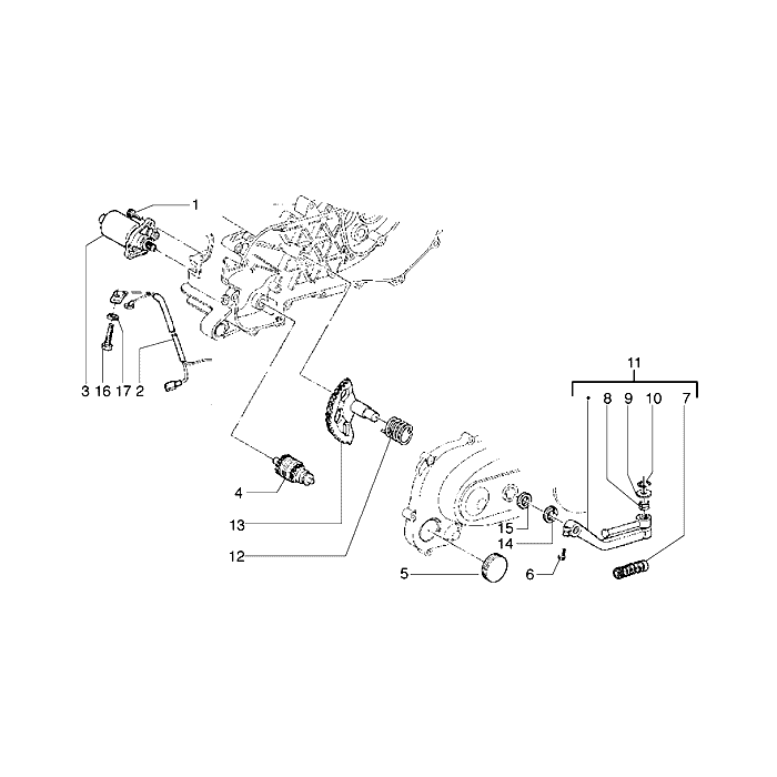 Startmotor-Kickstarter