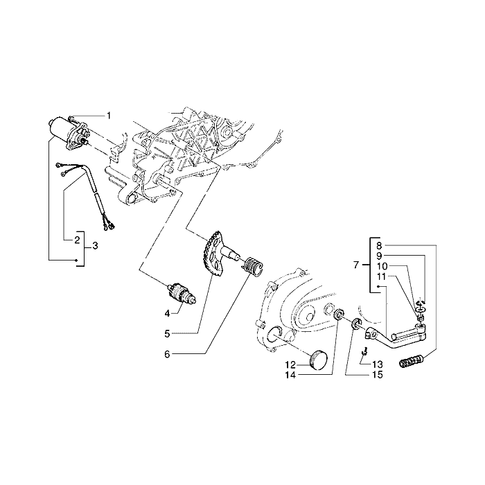 Startmotor-Kickstarter