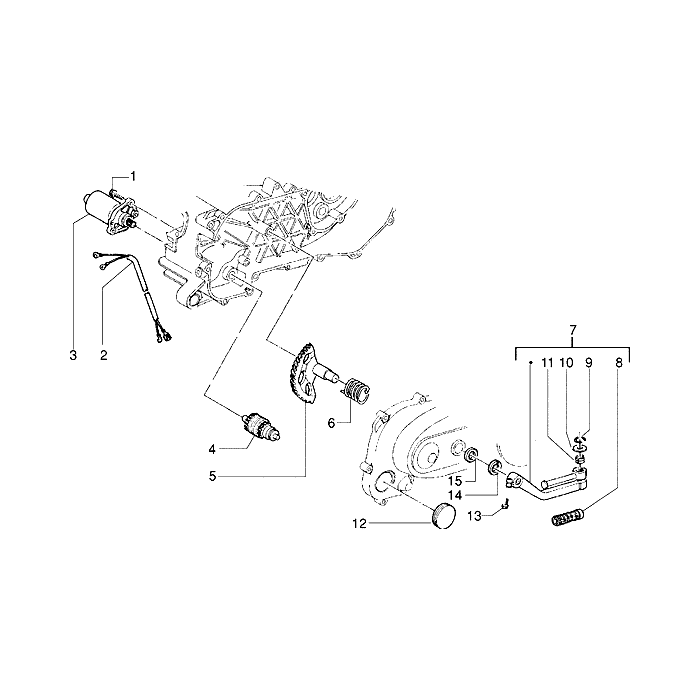 Startmotor-Kickstarter