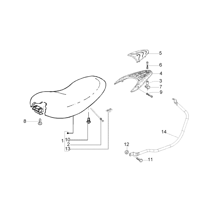 Zadel-GEPACKTRÄGER