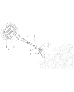 Achterrem - Remschoensets
