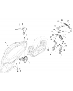 Achterklep - spatbordklep