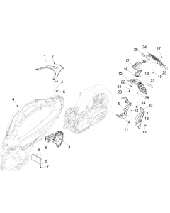 Achterklep - spatbordklep