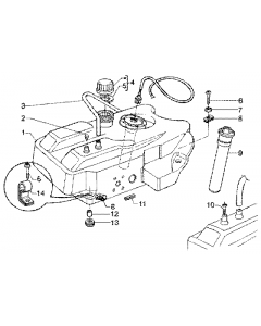 Brandstoftank