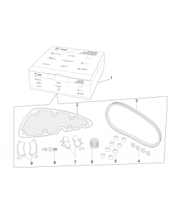Complete wear and maintenance kit