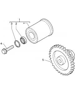 Drehmomentbegrenzer - Geführte Puffer-Halbscheibe (Für Voertuigen Met 180cm3)
