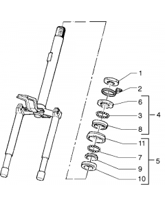 Lagersteunen controlebuis