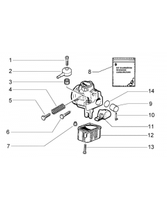 Onderdelen carburateur