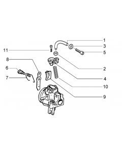 Onderdelen carburateur