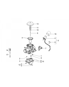 Onderdelen carburateur