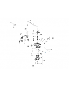 Onderdelen carburateur