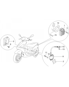 Spanningsregelaar - Elektronische regeleenheid - Bobine