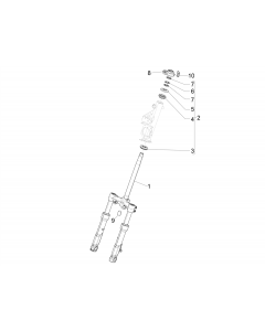 Vork/stuurkabel - Balhoofdset
