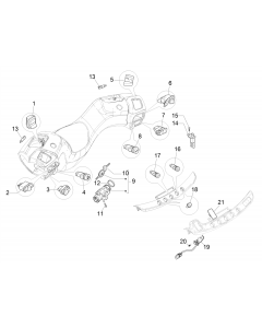 Wisselschakelaar - Wisselschakelaar - Drukschakelaar - Schakelaar