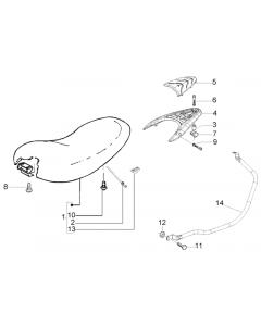 Zadel-GEPACKTRÄGER